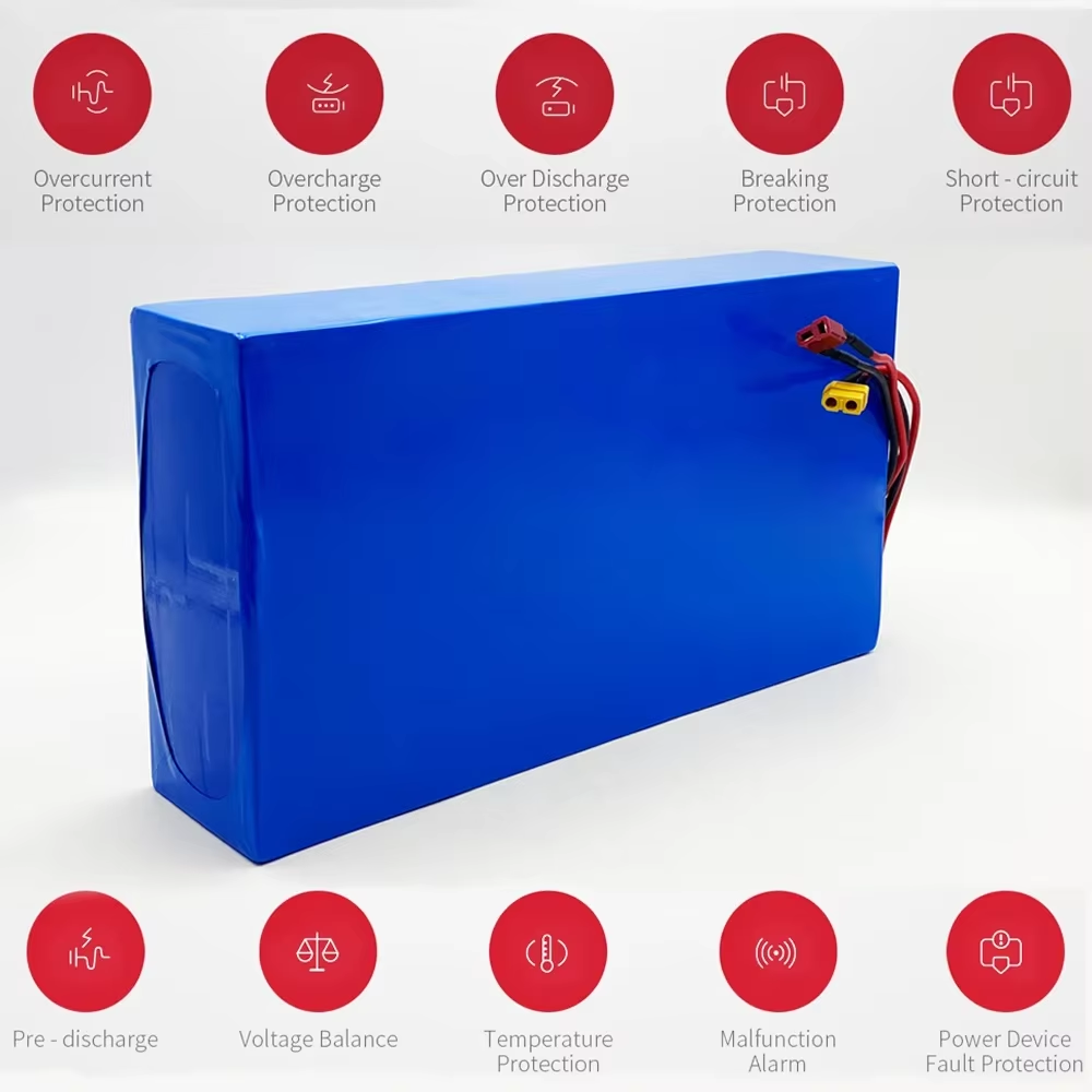 60V 30Ah Electric Scooter Battery - حزمة بطارية ليثيوم أيون 18650 بجهد