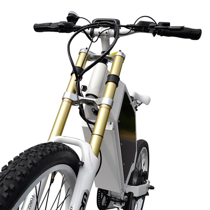 تعديل كفاءة عالية 72 فولت 8000 - مراجعة 72V 12000W Electric Dirt Bike وسعره