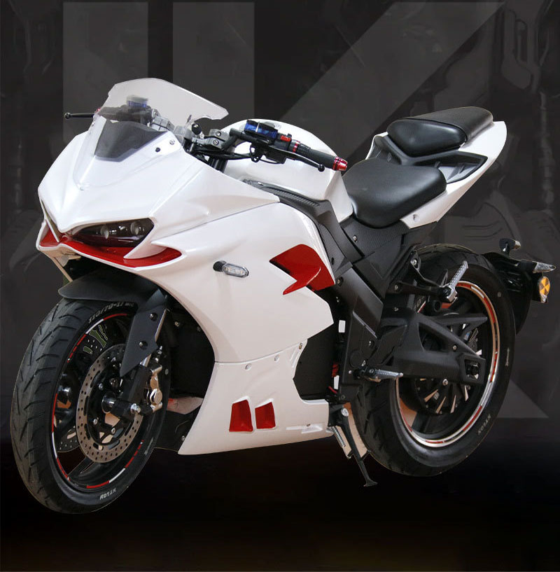 دراجة نارية كهربائية عالية الس - مراجعة 72V 5000W Electric Motorcycle وسعره