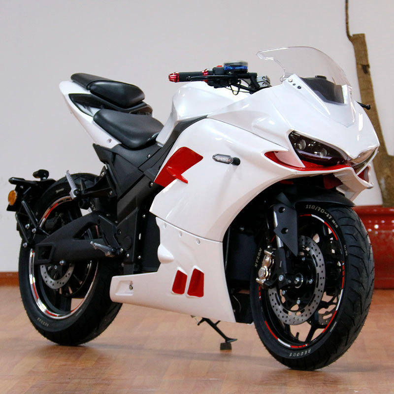 دراجة نارية كهربائية عالية الس - مراجعة 72V 5000W Electric Motorcycle وسعره