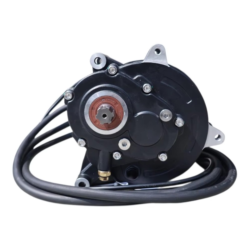 محرك مركزي من نوع التروس DK145 - مراجعة 72V 5000W Electric Motorcycle وسعره