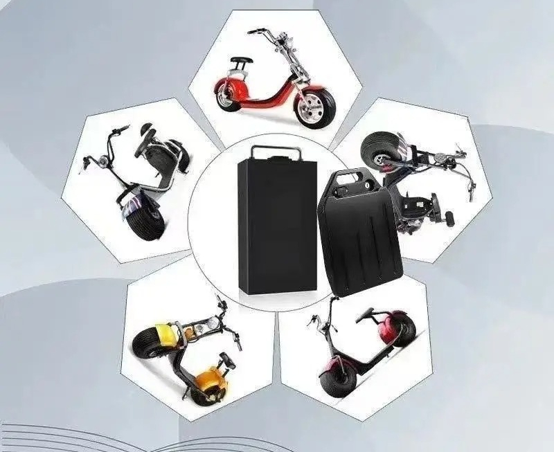 بطارية ليثيوم 60 فولت 20 أمبير - مراجعة 60V 30Ah Electric Scooter Battery وسعره